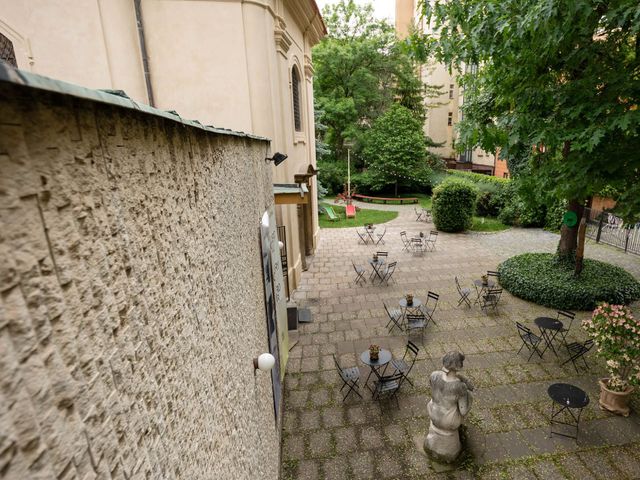 zahrada na oslava v Praha 3