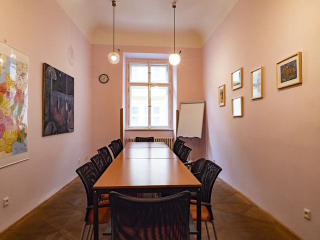 Růžovka na školení v Praha