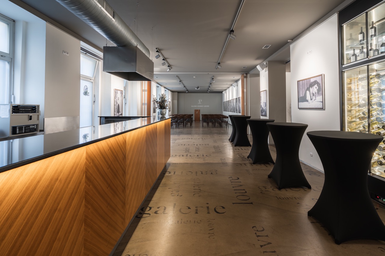 Galerie kavárny Louvre